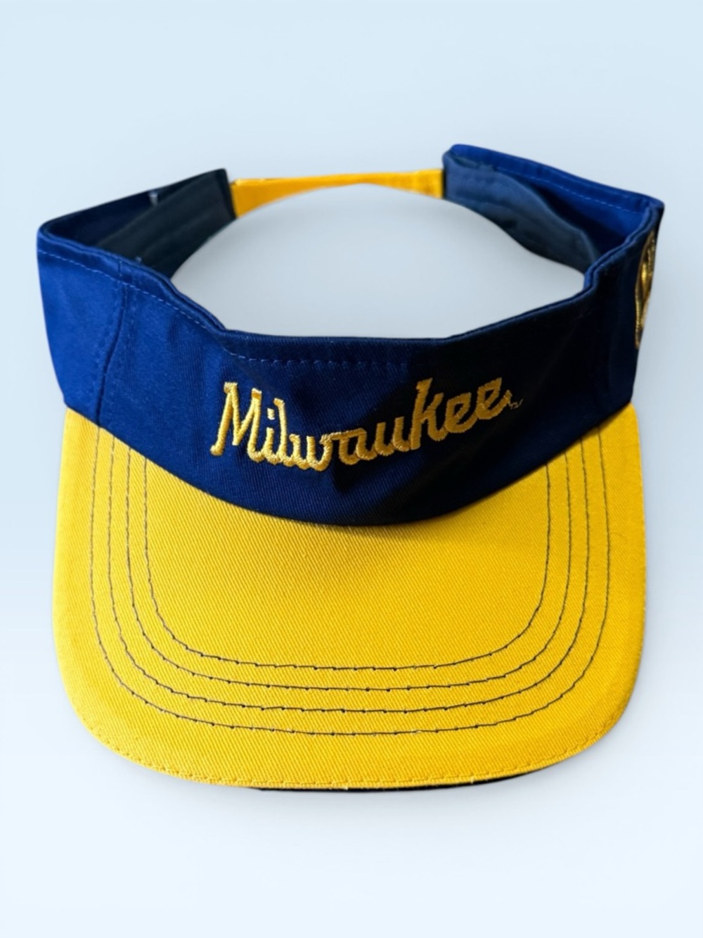 Vintage Milwaukee Brewers Visor - Miller Lite Beerpen Stadium Giveaway - 2007